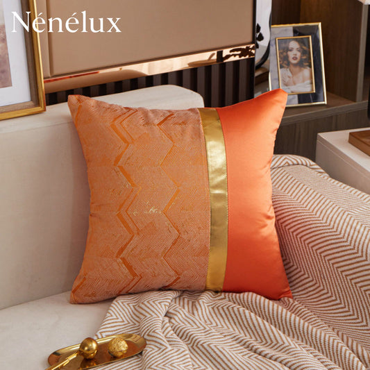 Aurora Chevron Luxe – Sunset Amber (Pack of 4)