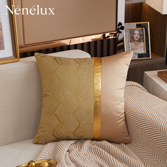 Aurora Chevron Luxe – Golden Sand (Pack of 4)