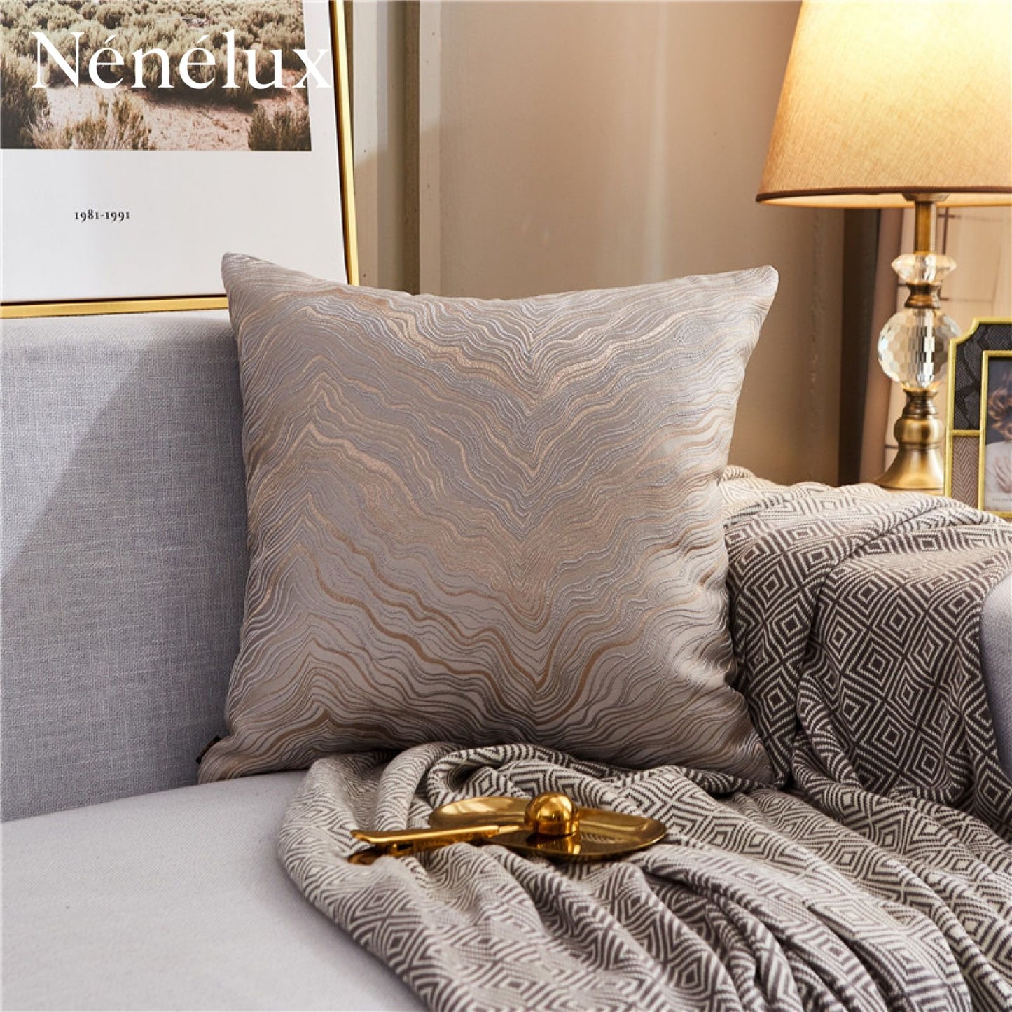 Aurora Wave Luxe – Desert Dune (Ivory-Beige)