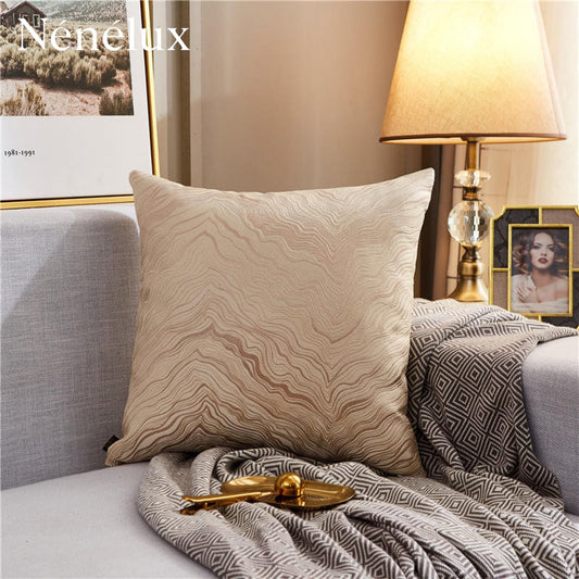 Aurora Wave Luxe – Champagne Glow Beige-Gold (Pack of 4)