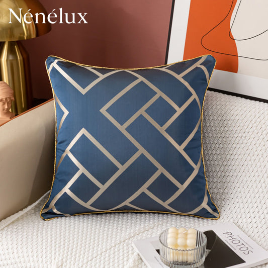 Aurora Grid Luxe – Midnight Blue (Pack of 4)