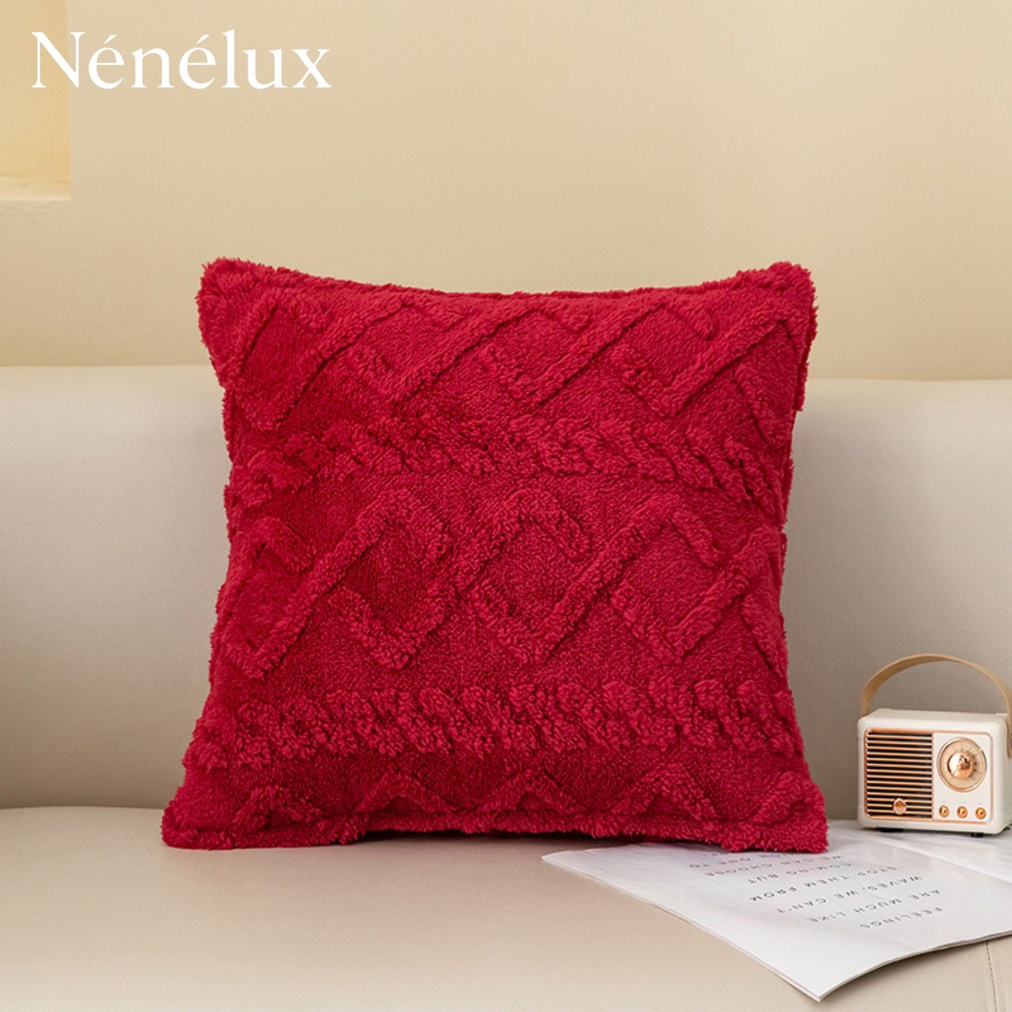 Nordic Haven Crimson Red (Pack of 4)